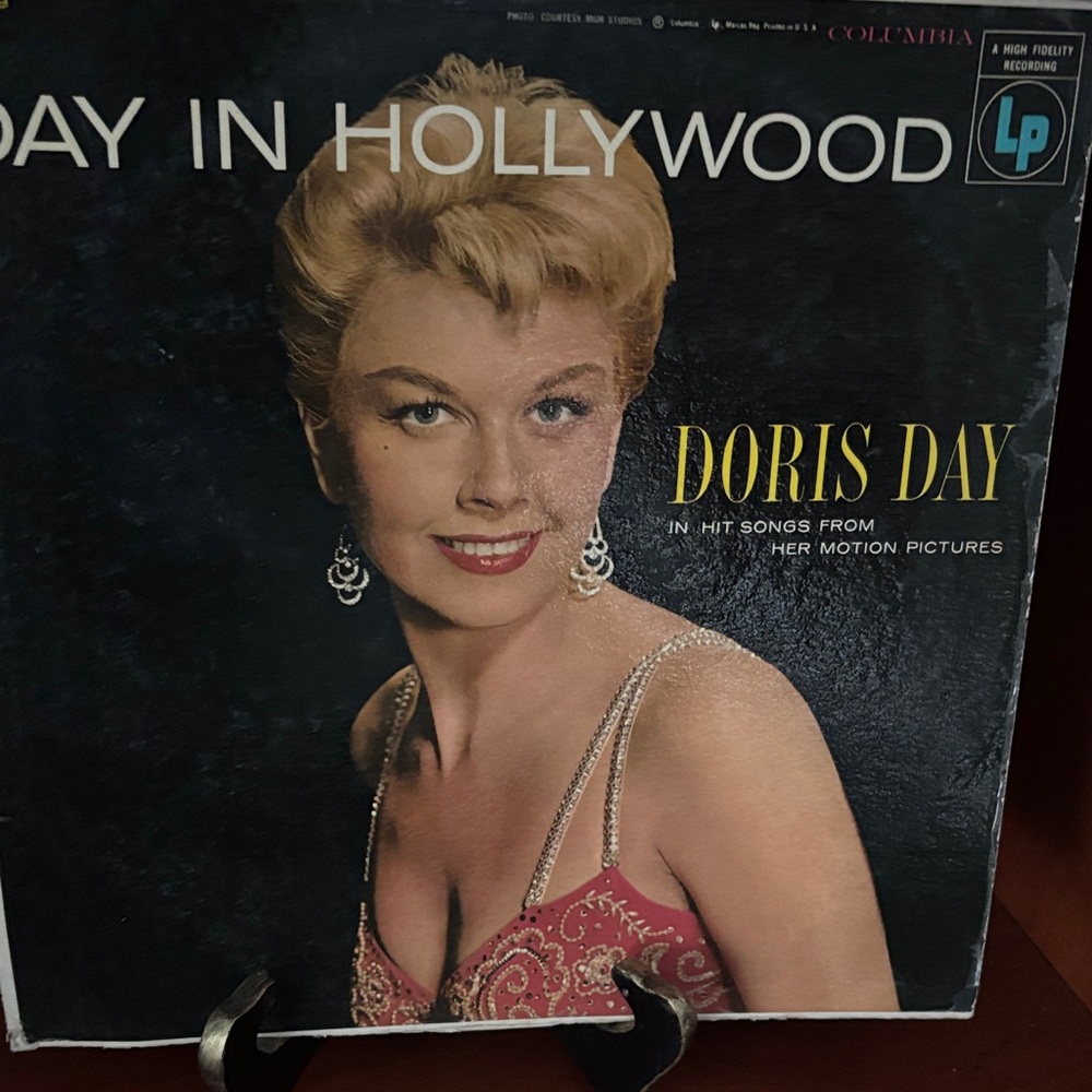 Doris Day Day in Hollywood vinyl record